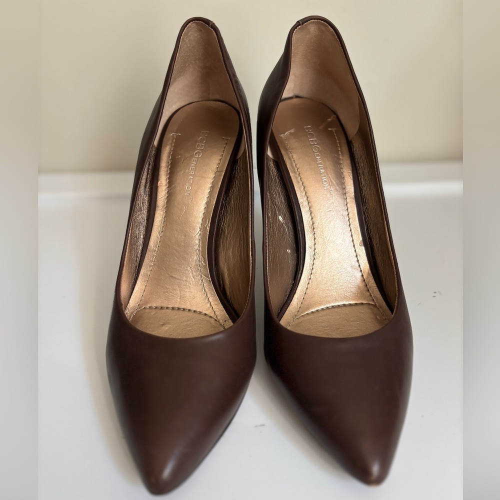 BCBGeneration Dark Brown Heels - Picture 3 of 6